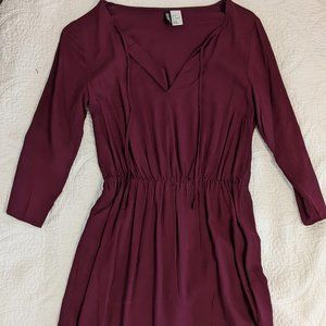 H&M Plum Dress